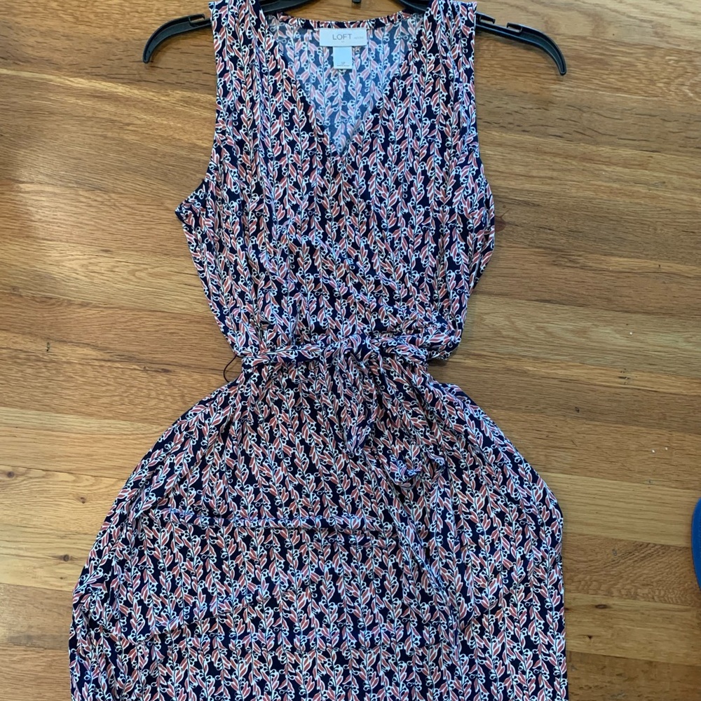 Loft wrap around dress